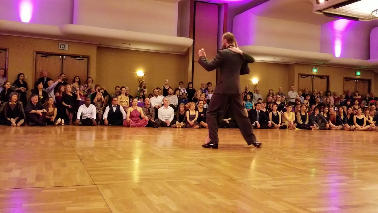 Liz & Yannick Vanhove - performance (1 of 2) at ValenTango on February 23, 2019