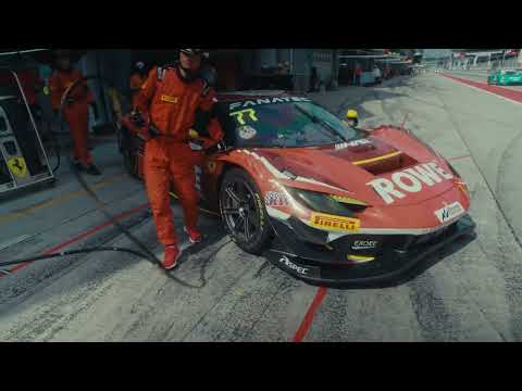 ROWE FERRARI 296 GT3 - OIL CHANGE