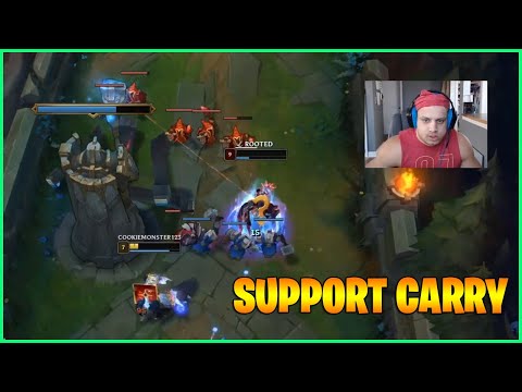 100% SUPPORT CARRY...LoL Daily Moments Ep 1728