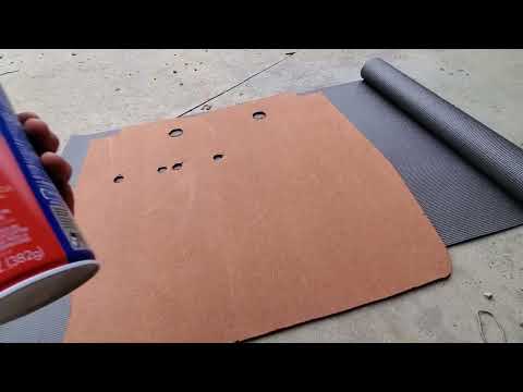 How to Make a Cheap Home Made Door Panel For a 57 Chevy or Any Classic Car