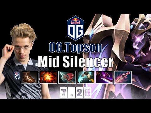Silencer | OG.Topson | Mid Silencer | 7.28 Gameplay Highlights