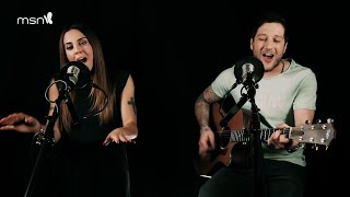 Melanie C and Matt Cardle - Loving You (MSN Music - Aug. 23rd, 2013)