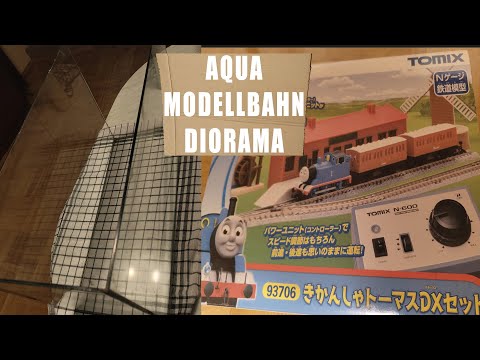 Ein Tomix Aqua Diorama Spur N