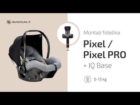 Avionaut Pixel Pro Pink 05 Bērnu Autokrēsls 0-13 kg + bāze IQ Isofix