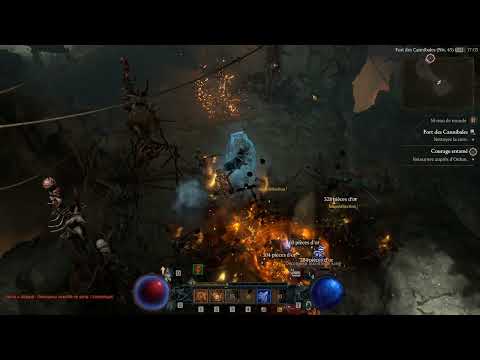 Diablo IV : Cave Fort des Cannibales Nvx 45 ( Sorcière Nvx 45 / Monde 2 )