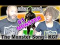 The Monster Song - KGF Chapter 2-REACTION | Foreigners react to kgf | Drew Nation Reaction!!!!