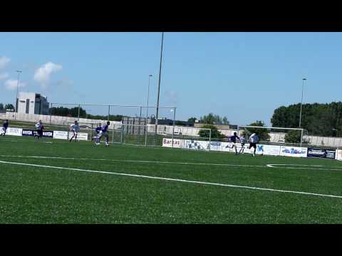 Meerburg C1 - HSC Escamp C1 (oefenwedstrijd 12-06-2010)
