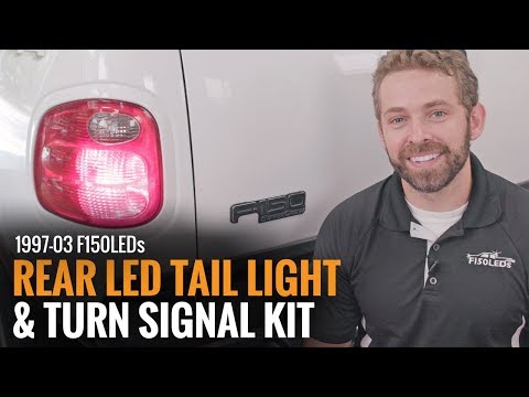 1997-03 F150 REAR LED TAIL LIGHT & TURN SIGNAL KIT F150LEDS.COM