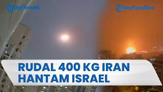 Rudal 400 Kg Iran Bobol Pertahanan Israel, Hantam Pemukiman di Petah Tikva