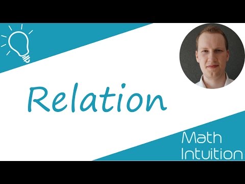 Was ist eine Relation? (intuitive Erklärung) | Math Intuition