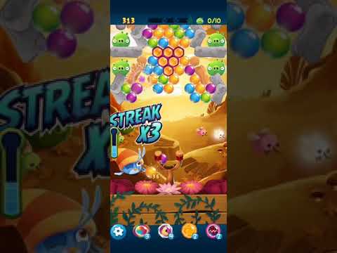 Angry birds pop bubble shooter HARD LEVEL 361 3 STARS NO BOOSTERS |#AngryBirdsPopBubbleShooter