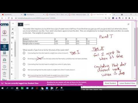 Ap Stats Unit 7 Test Multiple Choice Explanation