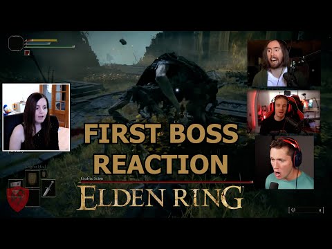 Elden Ring Tutorial First Boss (Grafted Scion) Gamers Reaction