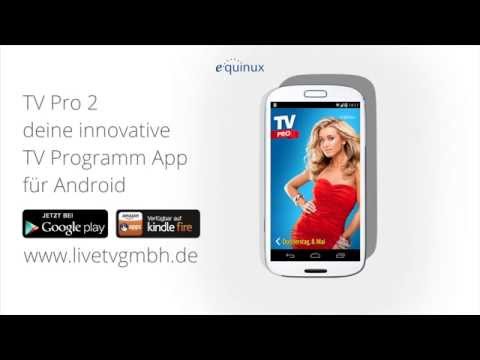TV Pro 2 App für Android – Die TV Programm App für dein Android Gerät