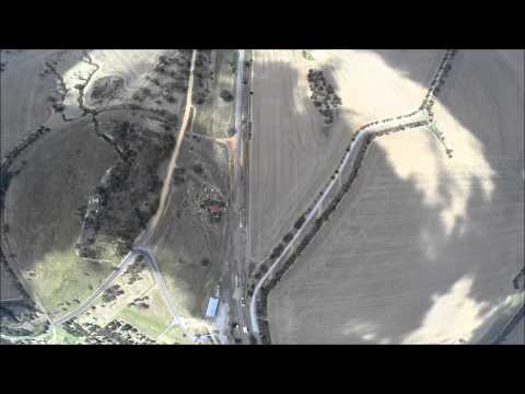 DJI Phantom 2 at Galong Railway Station