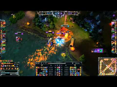 CJ Blaze Flame less energy to 4 vs 1 [ 딸피로 4명과 싸워 할꺼 다하는 플레임]