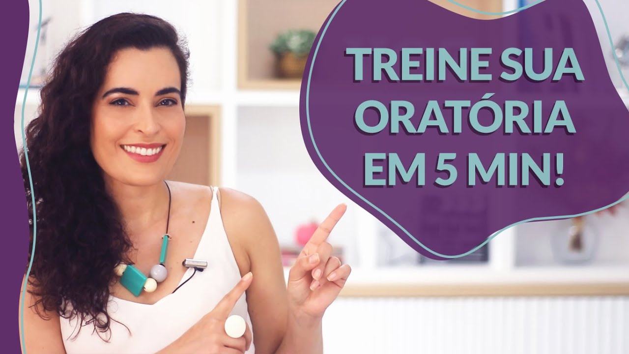 3 EXERCÍCIOS DIÁRIOS para treinar sua ORATÓRIA
