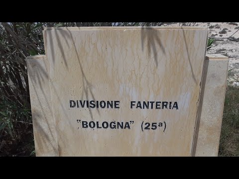 Sacrario militare & Cimitero italiano di El Alamein | Egito durante a segunda guerra mundial