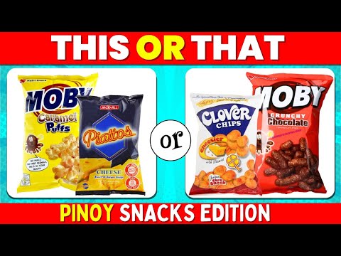 This or That: FILIPINO SNACK Edition | Pili Ka Na!