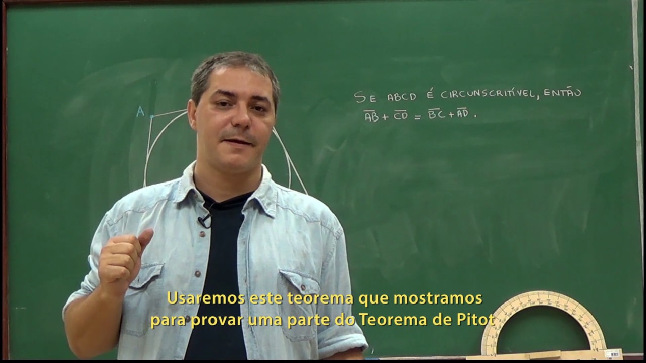 Geometria - Aula 48 - Teorema de Pitot - Legendado