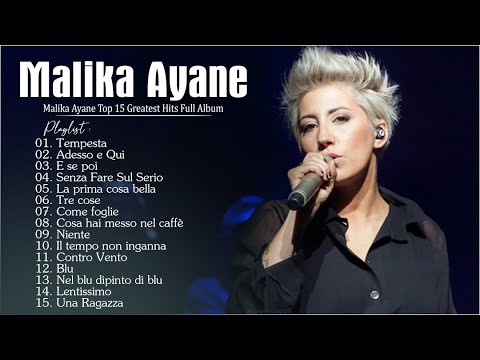 Malika Ayane migliori successi album completo 2023💛Malika Ayane Sanremo 2023 -Malika grandi successi