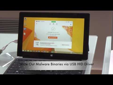 Hacking Demo - Airgap Covert Channel (Closeup View)