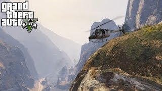 Runaway Train - GTA V Parachute Jump (HD)