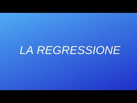 La regressione