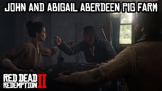 John and Abigail Are The Aberdeen Pig Farmers in RDR2 at Red Dead ...