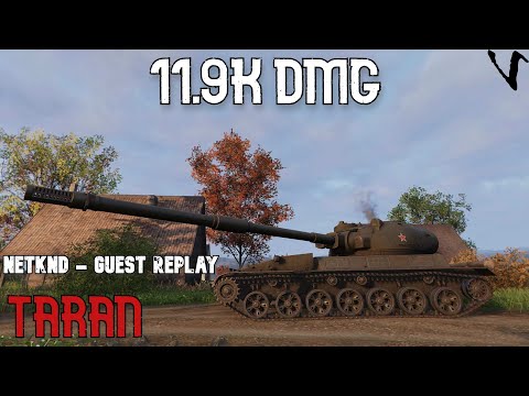 SU-152 Taran - 11.9K Damage: Guest Replay - NetKnd: WoT Console - World of Tanks Console