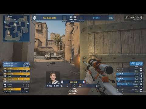 MIBR vs G2 - IEM Chicago 2019 - CS:GO