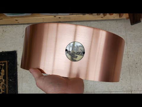 Copper snare demo!! -(bonus solid steel kit demo)