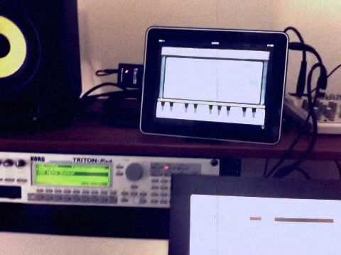 Nlog iPad MIDI Synth Test