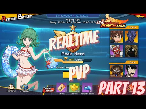 Realtime PvP MooEarthZ 2x Skill, Gw Langsung Rata !! - One Punch Man The Strongest