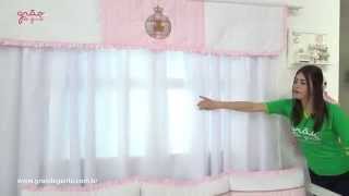 Cortina Urso Real Rosa | Ref: 47303