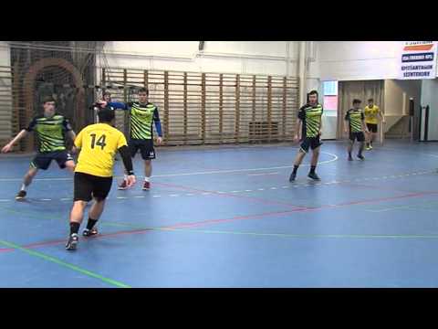 TV Szentendre / Szentendrei KC - Pécsi VSE férfi junior kézilabda 1. félidő / 2015.03.05.