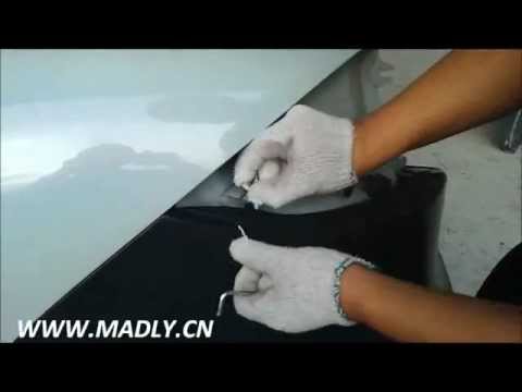 How to install PU Rear Bumper on Porsche Cayenne 958 with 2 Mins