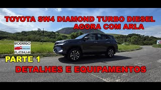 Toyota SW4 Diamond Diesel Com Arla Detalhes e Equipamentos Parte 1