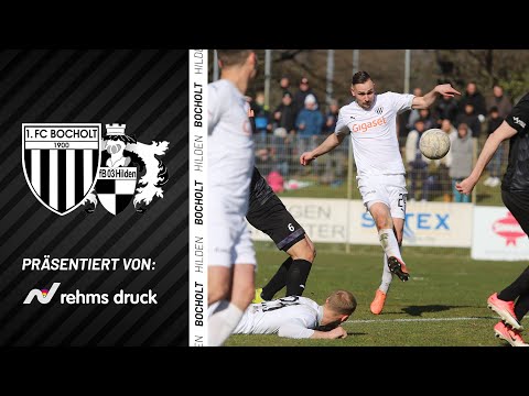Aufstiegsrunde 1. Spieltag: 1. FC Bocholt - VfB 03 Hilden 1:1 (0:1)