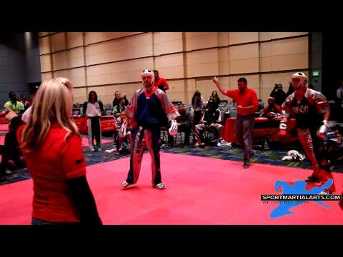 Jason Grenier vs Pablo Moreno - Men's Sparring - Amerikick Internationals 2014