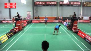 preview picture of video 'Galuh Dwi Putra (PB. Candra Wijaya) VS Armas Nafinium (PB. Jaya Raya Jakarta)'