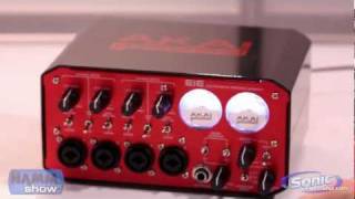 Video thumbnail for Akai EIE & EIE Pro Audio USB/MIDI Interface Models @ Winter 2012 NAMM Show by Sonic Electronix