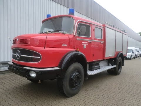 DAIMLER-BENZ LAK 1924 4x4 TLF, Feuerwehr, Bj. 1974