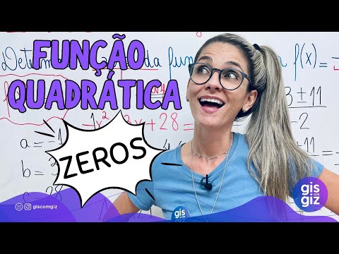 RAÍZES OU ZEROS DA FUNÇÃO QUADRÁTICA | FUNÇÃO DO SEGUNDO 2º GRAU – AULA 2