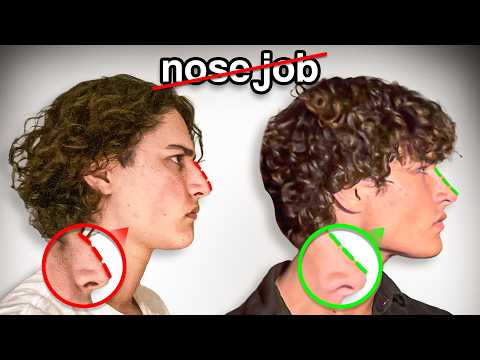Ich habe 2 Jahre damit verbracht, meine Nase auf natürliche Weise zu korrigieren | 3-Schritte-Anl...