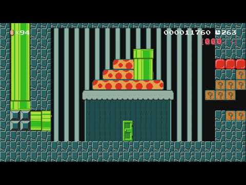 [W1-2]チョロプーこうざん/Monty mole mine by みさきち。 - Super Mario Maker 2 - No Commentary 1bu