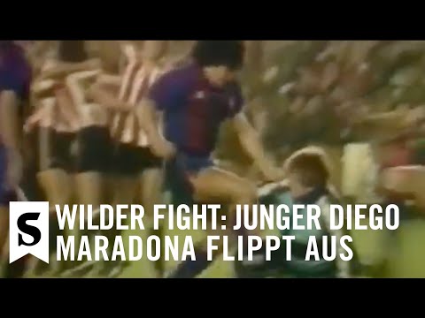 Wilder Fight: Als es Diego Maradona zu viel wurde