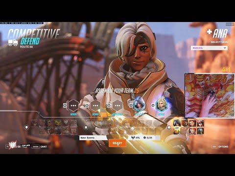 WHAT 70% ACCURACY LOOKS LIKE IN OVERWATCH 2! GALE ANA TOP 500  GAMEPLAY SEASON 2