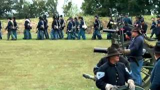 preview picture of video 'Union troops move up'