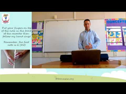 Old McDonald Had A Farm (Recorder tutorial for beginners), Level 4.